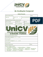 Avaliação corporal completa para drenagem linfática