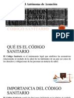 Legislación Alimentaria Y Ambiental: Universidad Autónoma de Asunción