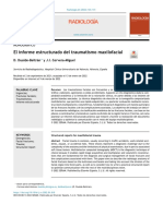 El Informe Estructurado Del Traumatismo Maxilofacial: Monográfico