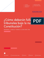 Como Deberan Fallar Los Tribunales Bajo