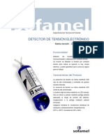 Detector de Tensión Electrónico