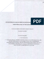 Informe Ley 951 de 2005 Instituto de Cultura 2004 2007