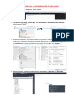 Manual de Guía para La Instalación Del Plugin Saneo