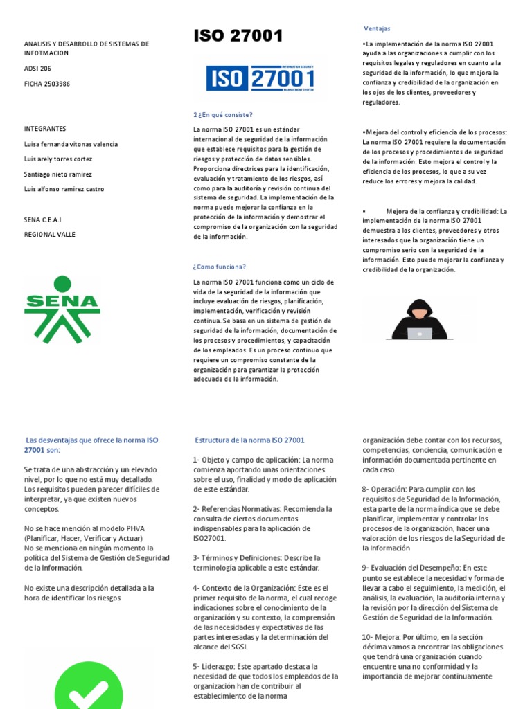 Guía de ISO 27001 para Seguridad Informática | PDF | La seguridad ...