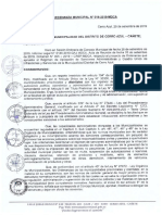 Ordenanza Municipal #016 2019 Mdca PDF