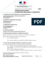 Exe4 Reception Des Travaux Proces-Verbal Des Opérations Préalables À La Réception