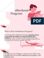 Motherhood Program
