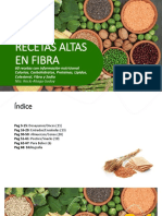 Recetas Altas en Fibra