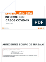 Rentalmin Spa: Informe Sso Casos Covid-19