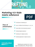 Marketing 4.0-Style meets substance (GROUP-5)