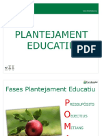 Plantejament Educatiu General II