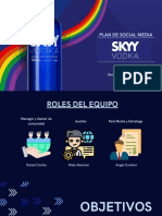 Plan Social Media para Skyy Vodka