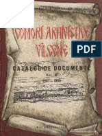 Comori Arhivistice Vilcene Catalog Doc - Vol II - 1985