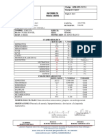 Informe de Resultados: Razon Social: C.M.V.Zootec Solicitud: Dra. Fernanda Umbarila