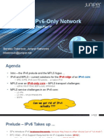 MPLS in an IPv6-Only Network