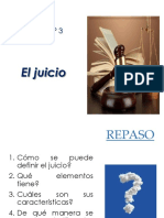 Tema #3: El Juicio