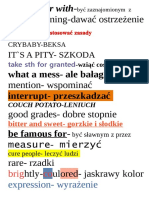 Give A Warning-Dawać Ostrzeżenie: It'S A Pity-Szkoda