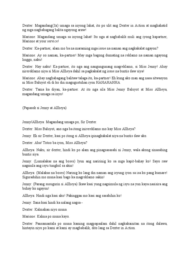 Mil Script | PDF