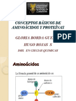 Conceptos Básicos de Aminoácidos Y Proteínas