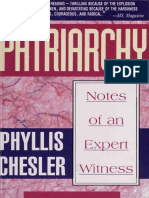 Patriarchy - Notes of An Expert Witness - by Phyllis Chesler