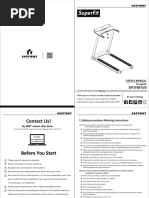 Superfit SP37681US Treadmill Manual