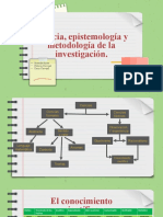 Ciencia, Epistemología y Metodología de La Investigación.: - Jeremías Arrué - Patricio Carvajal - Karin Carvajal