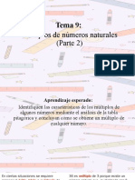 Múltiplos de Números Naturales (Parte 2) : Tema 9