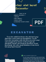 Presentasi Alat Berat Excavator