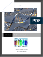 Enética Molecular: Ctividades