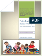 Psicología del desarrollo infantil etapas