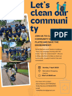 Let's clean our community