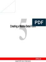 Creating A Master-Detail Form