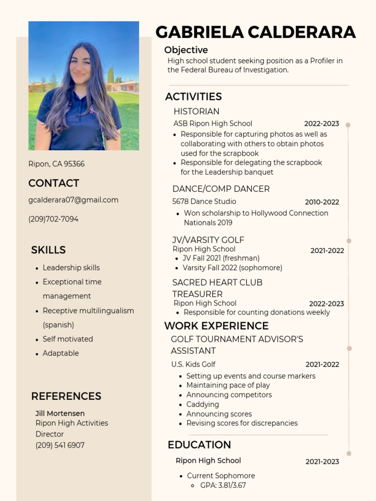 Aspiring FBI Profiler's Journey | PDF