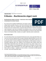 E-Books - Buchbranche Zögert Noch: Leseverstehen - Text