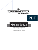 Guía Práctica: para Elaborar El Estado de Situación Financiera de Apertura Bajo Niif Pymes