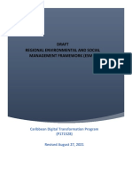 Draft Regional Environmental and Social Management Framework (Esmf)