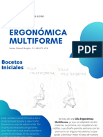 Diseño ergonómico silla multiuso oficina hogar