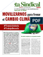 Movilizarnos Cambio Climático: para Frenar El