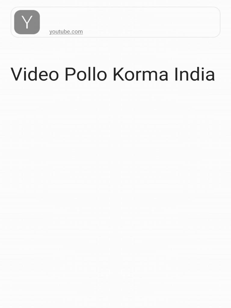 POLLO KORMA - La Más Famosa Receta de - 230214 - 193227 | PDF