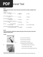 General Test Unit 5