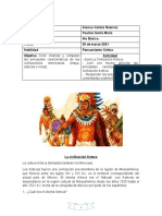 Historia 4to Aztecas Guía Historia y Geografía