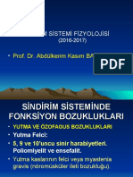 Sindirim Sistemi, Fonksiyon Bozukluklarının Fizyolojisi - Eczacılık2022