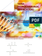 Tema: Hidrocarburos (Ejercicios) : Objetivo: Resuelve Ejercicios Utilizando La Nomenclatura Iupac