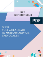 RPP Deferensiasi Yuli Wulandari