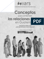 Conceptos para Entender Las Relaciones Étnicas en Guatemala