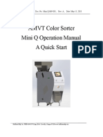 Color Sorter Manual