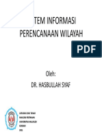 Sistem Informasi Geografi Untuk Perencanaan Dan Pengembangan Wilayah Untuk Pertanian