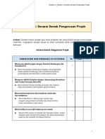 Toolkit 6.2 - Aktiviti 4 Senarai Semak Pengurusan Projek