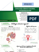 Citología Cérvico Vaginal Interpretación: Semiologia Grupo D DRA. Nazhly Barranco