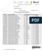 Calificaciones definitivas estudiantes construcción